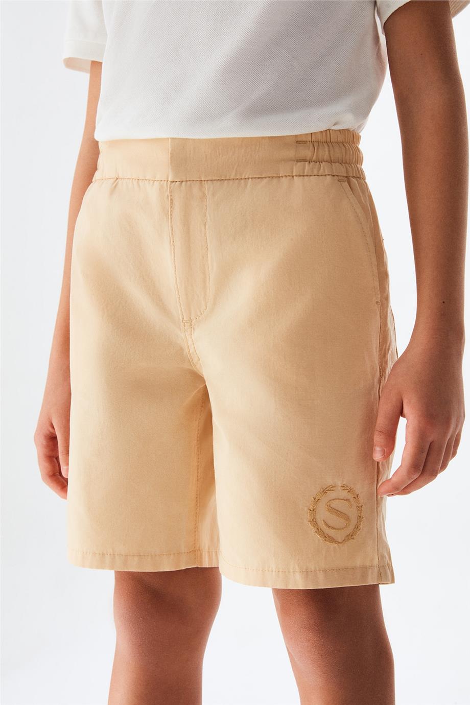 Boy Beige Shorts - BgStore