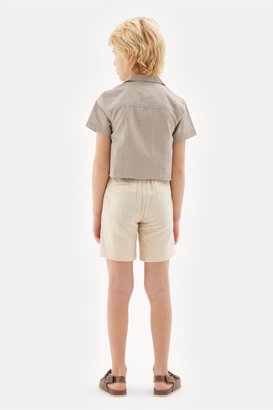 Boy Beige Shorts - BgStore