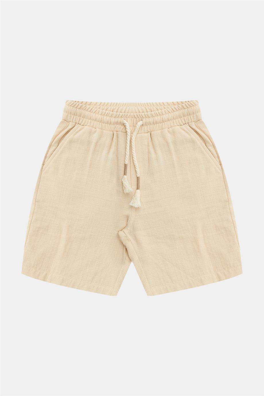 Boy Beige Shorts - BgStore