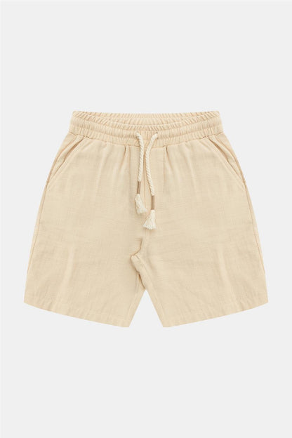 Boy Beige Shorts - BgStore