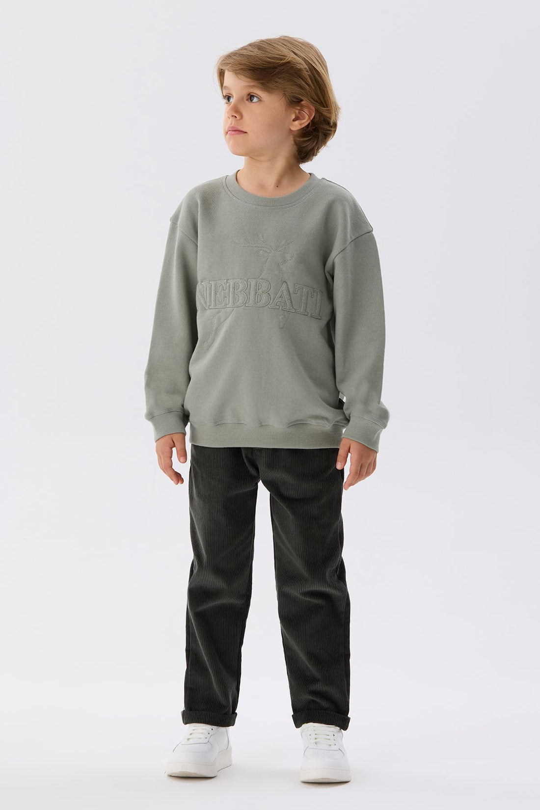 Boy Beige Sweatshirt - BgStore