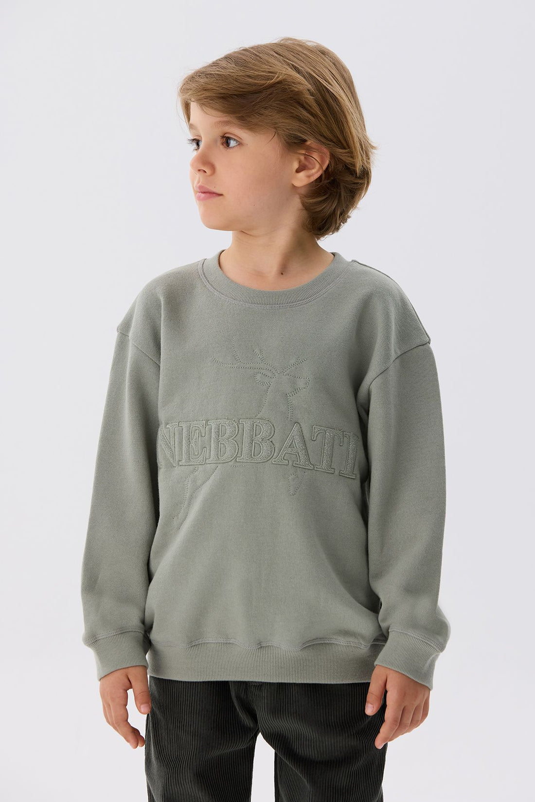 Boy Beige Sweatshirt - BgStore