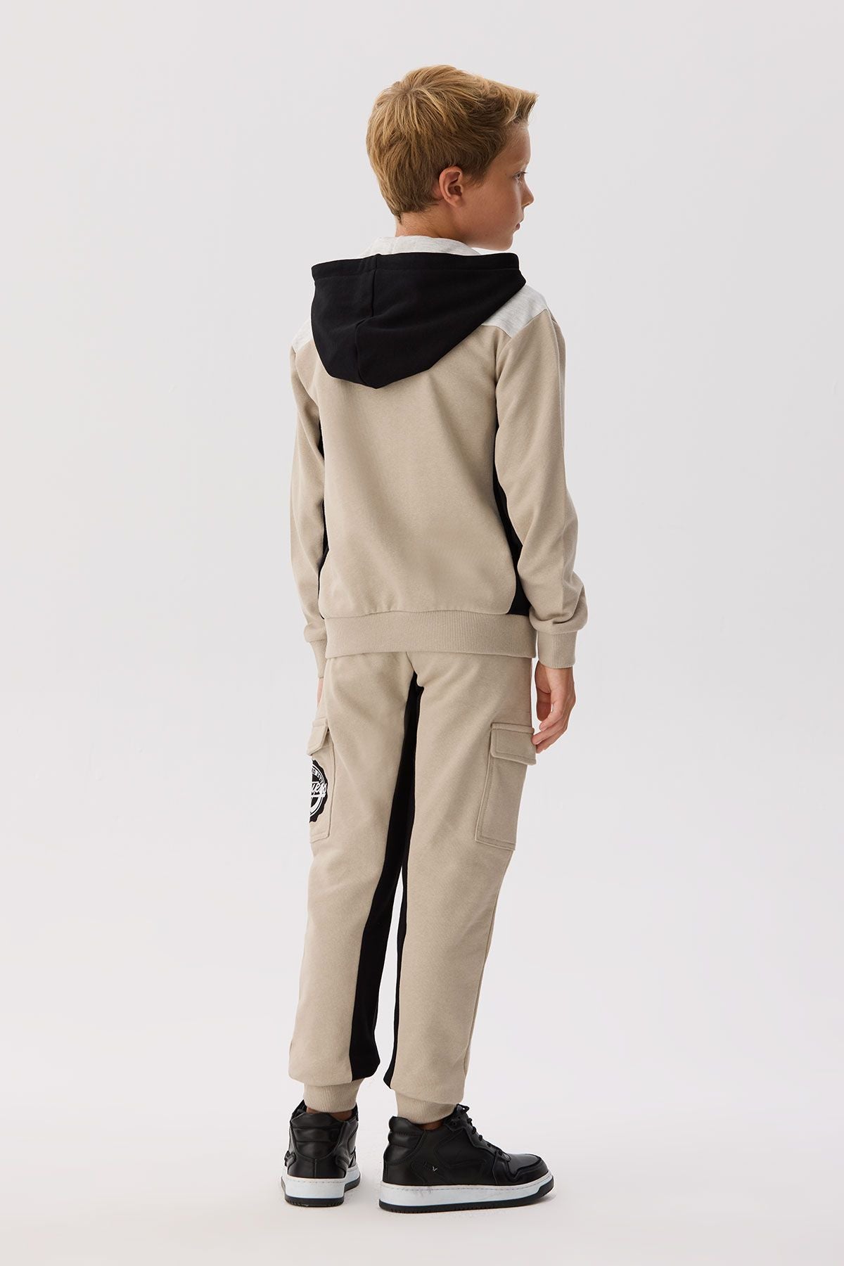 Boy Beige Tracksuit Top - BgStore