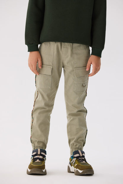 Boy Beige Trousers - BgStore