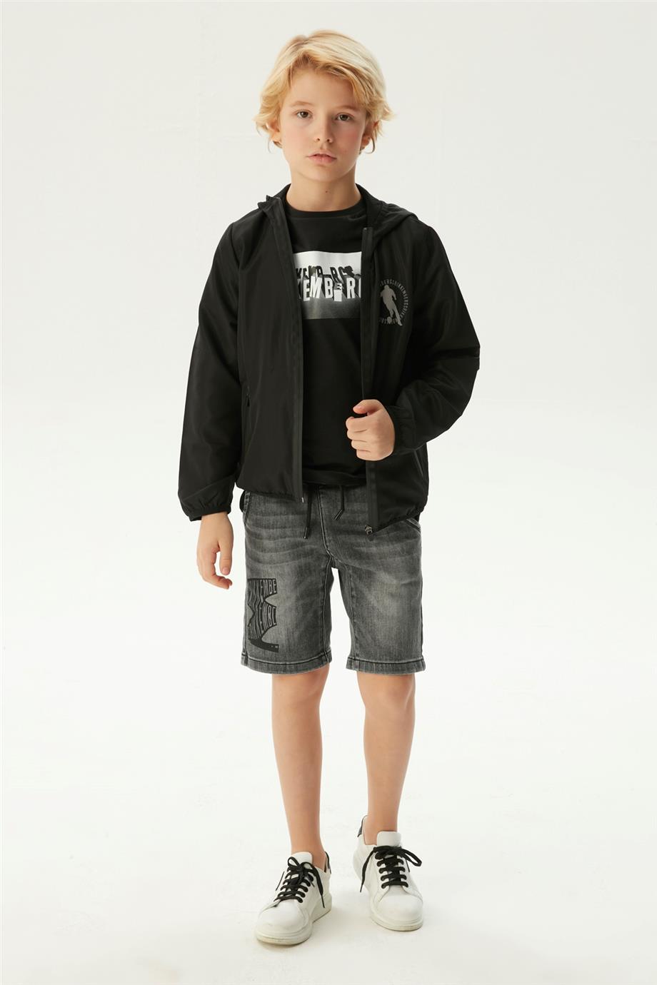 Boy Black Raincoat - BgStore