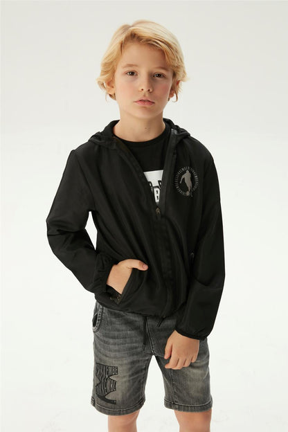 Boy Black Raincoat - BgStore