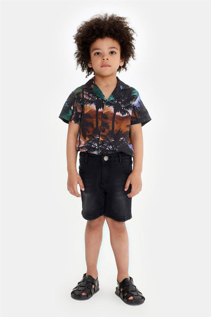 Boy Black Shorts - BgStore