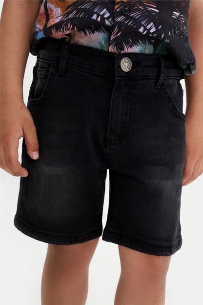 Boy Black Shorts - BgStore