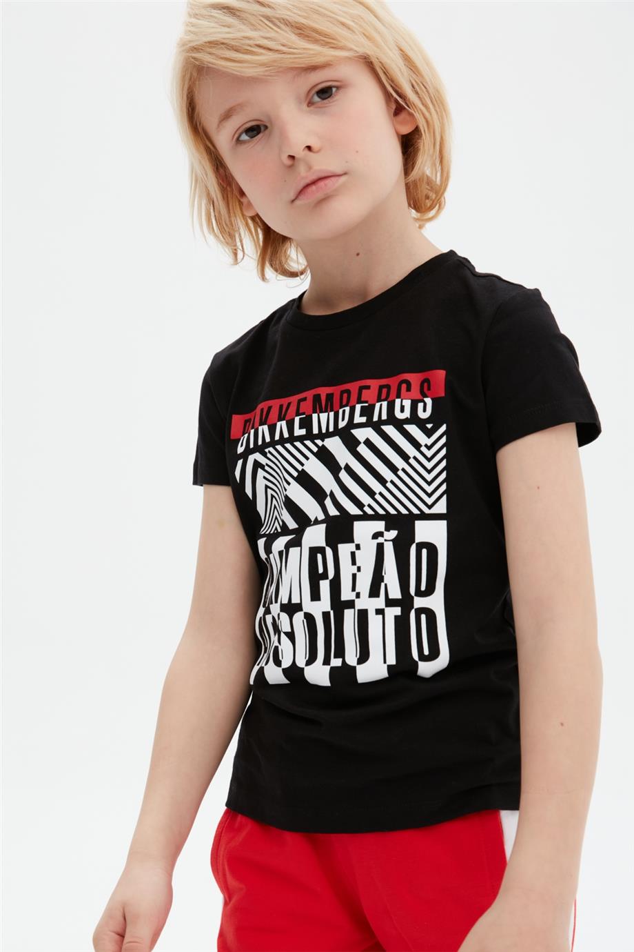 Boy Black T-Shirt - BgStore