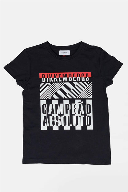 Boy Black T-Shirt - BgStore