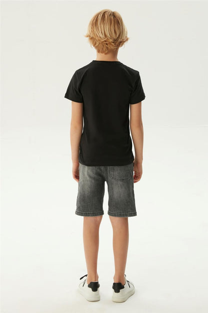 Boy Black T-Shirt - BgStore