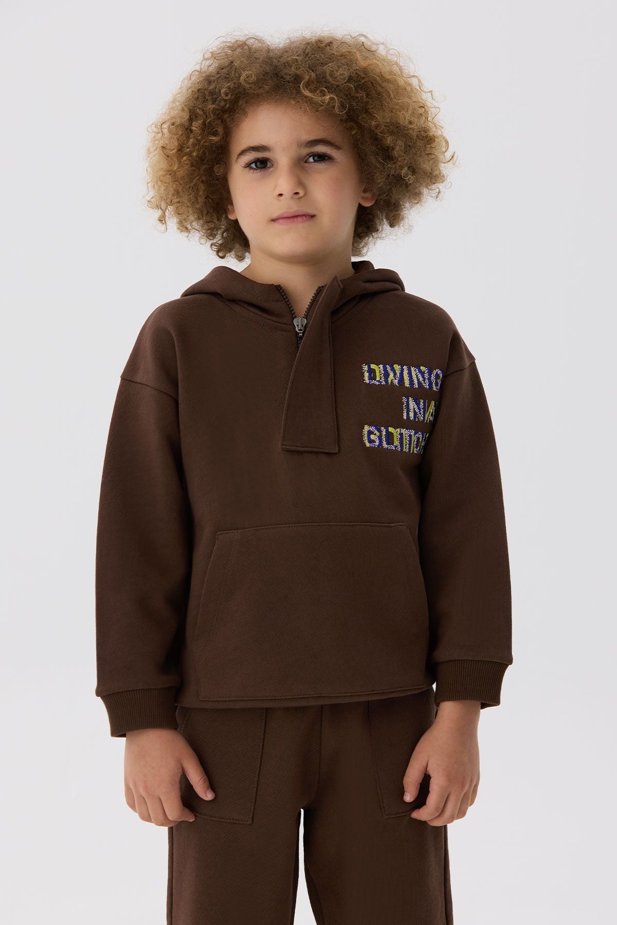 Boy Brownrengi Sweatshirt - BgStore