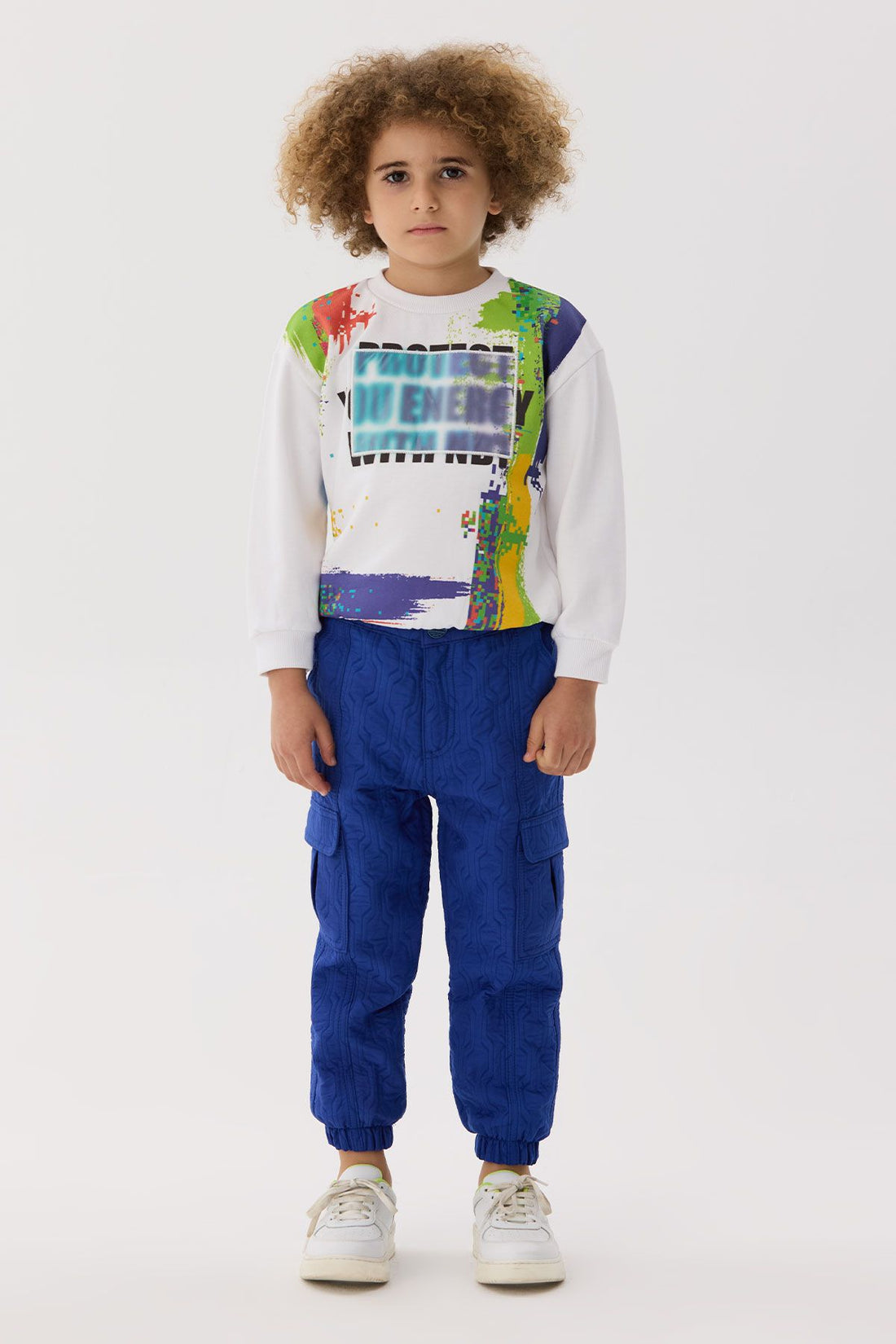 Boy Colorful Tracksuit Top - BgStore