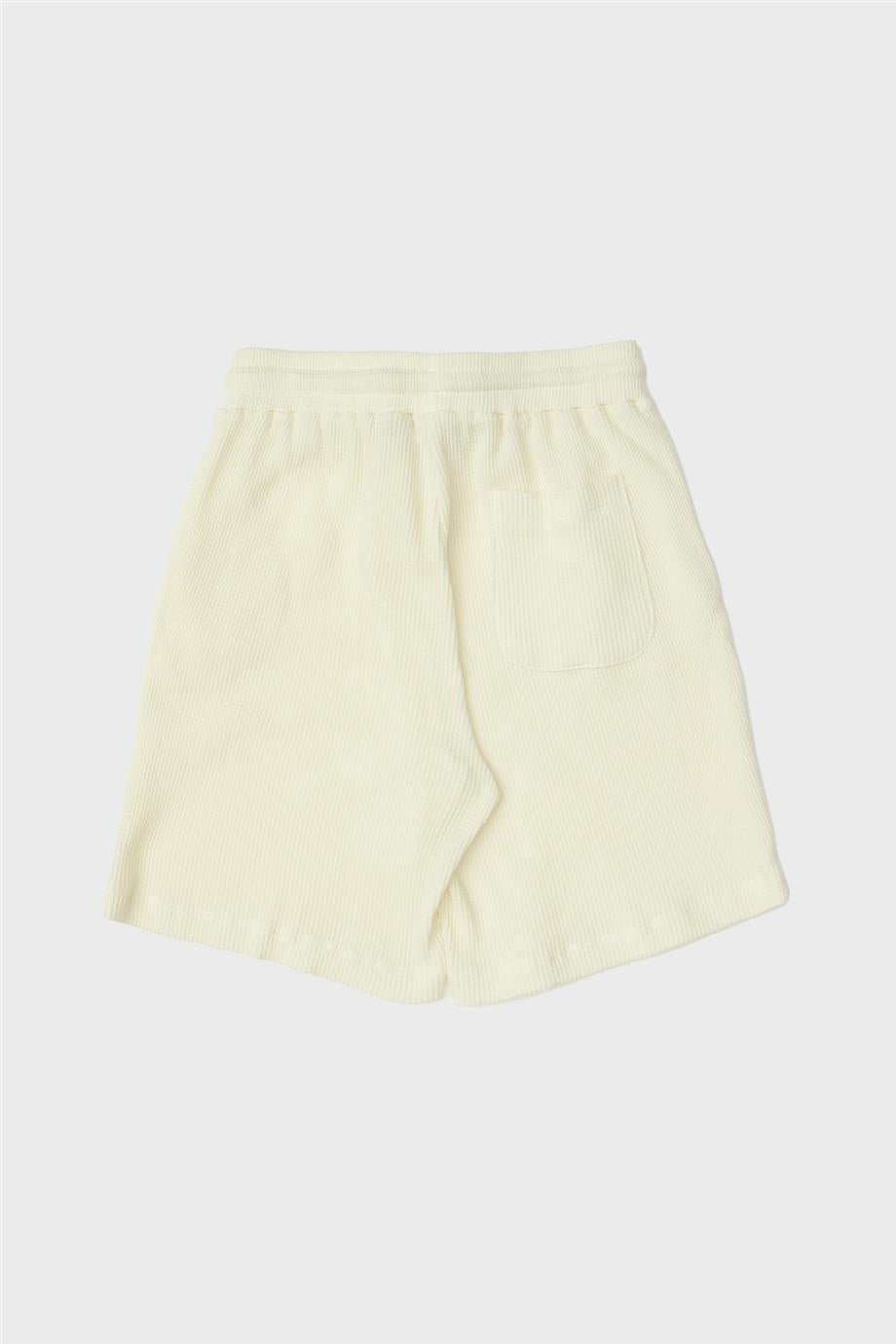 Boy Ecru Shorts - BgStore