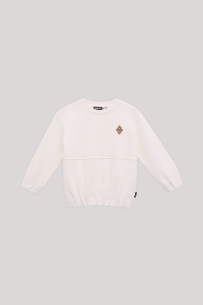 Boy Ecru Sweatshirt - BgStore