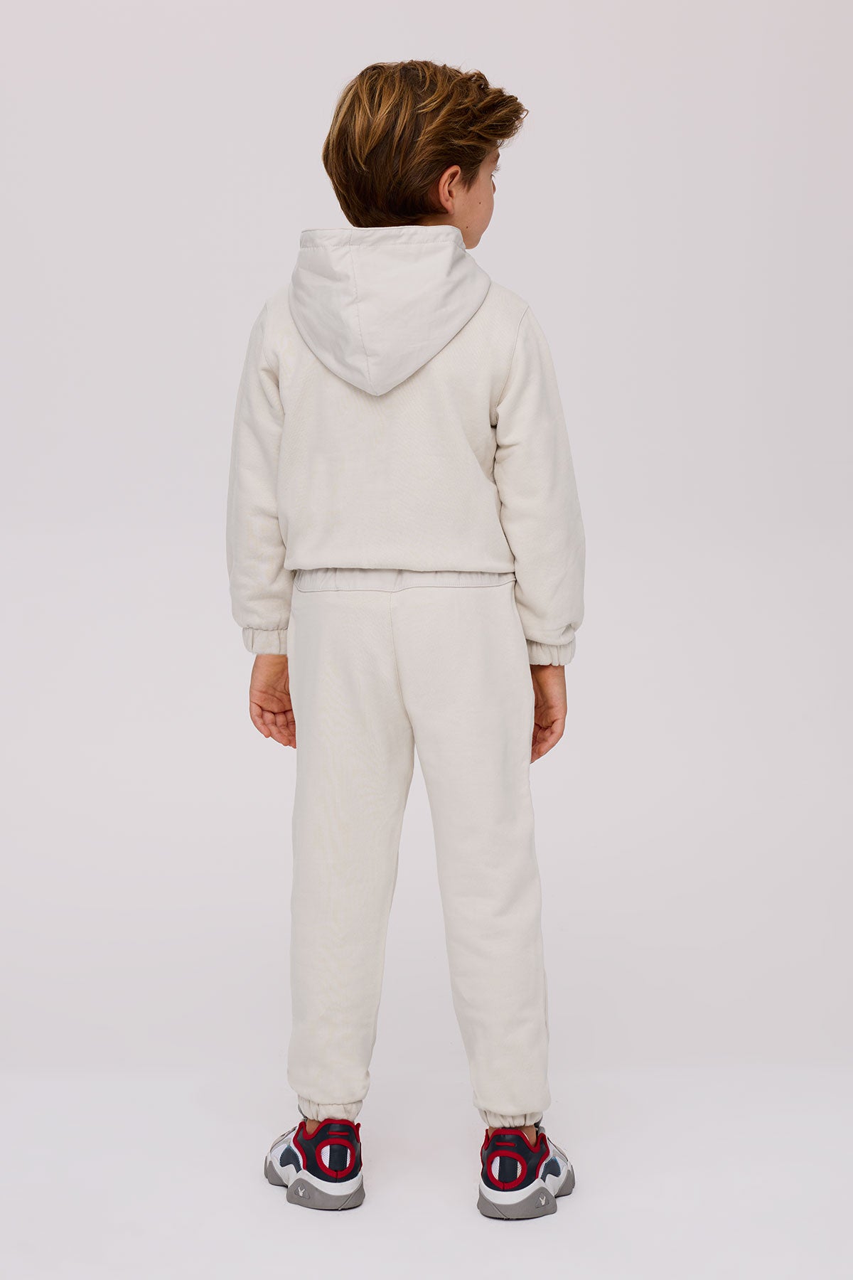 Boy Ecru Tracksuit Bottom - BgStore