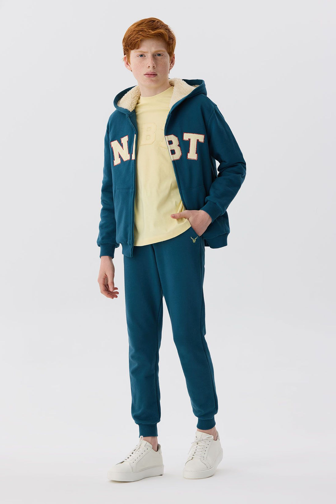 Boy Green Tracksuit Bottom - BgStore