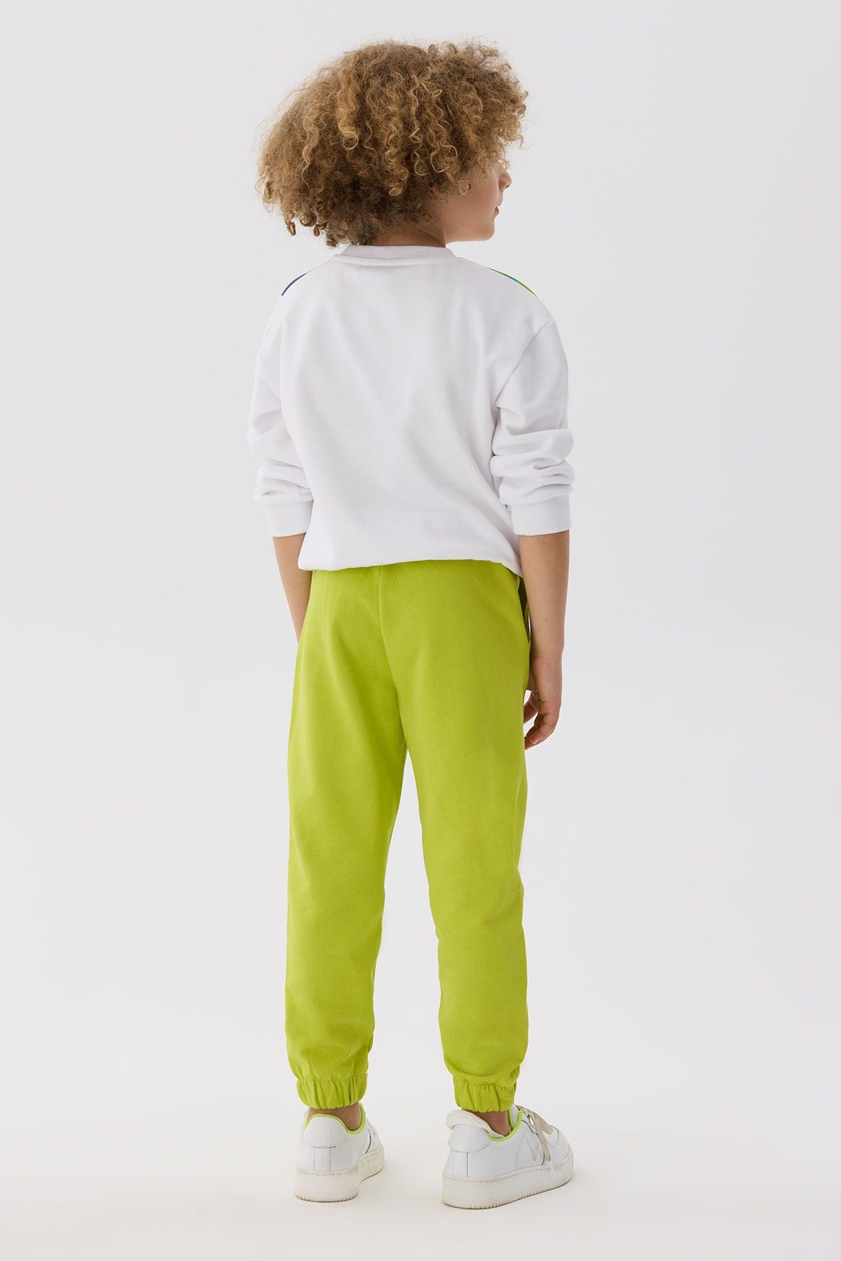 Boy Green Tracksuit Bottom - BgStore