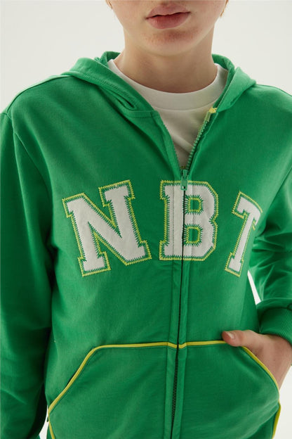 Boy Green Tracksuit Top - BgStore