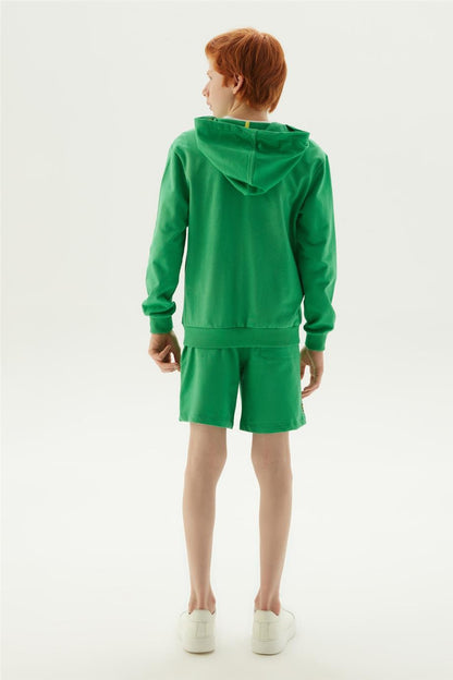 Boy Green Tracksuit Top - BgStore