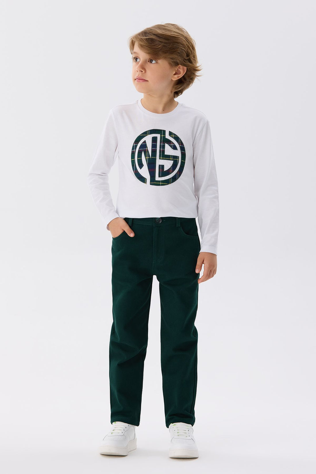 Boy Green Trousers - BgStore