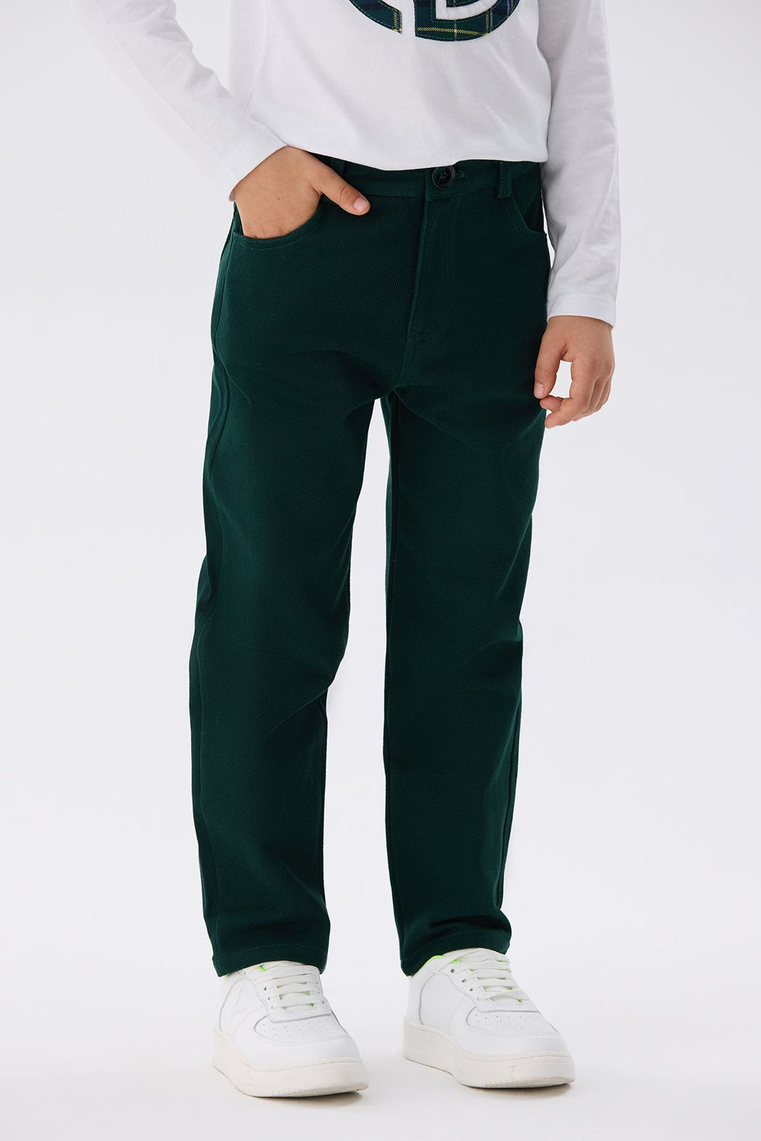 Boy Green Trousers - BgStore