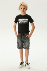 Boy Grey Shorts - BgStore