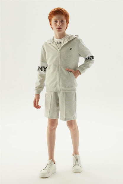 Boy Grey Tracksuit Top - BgStore