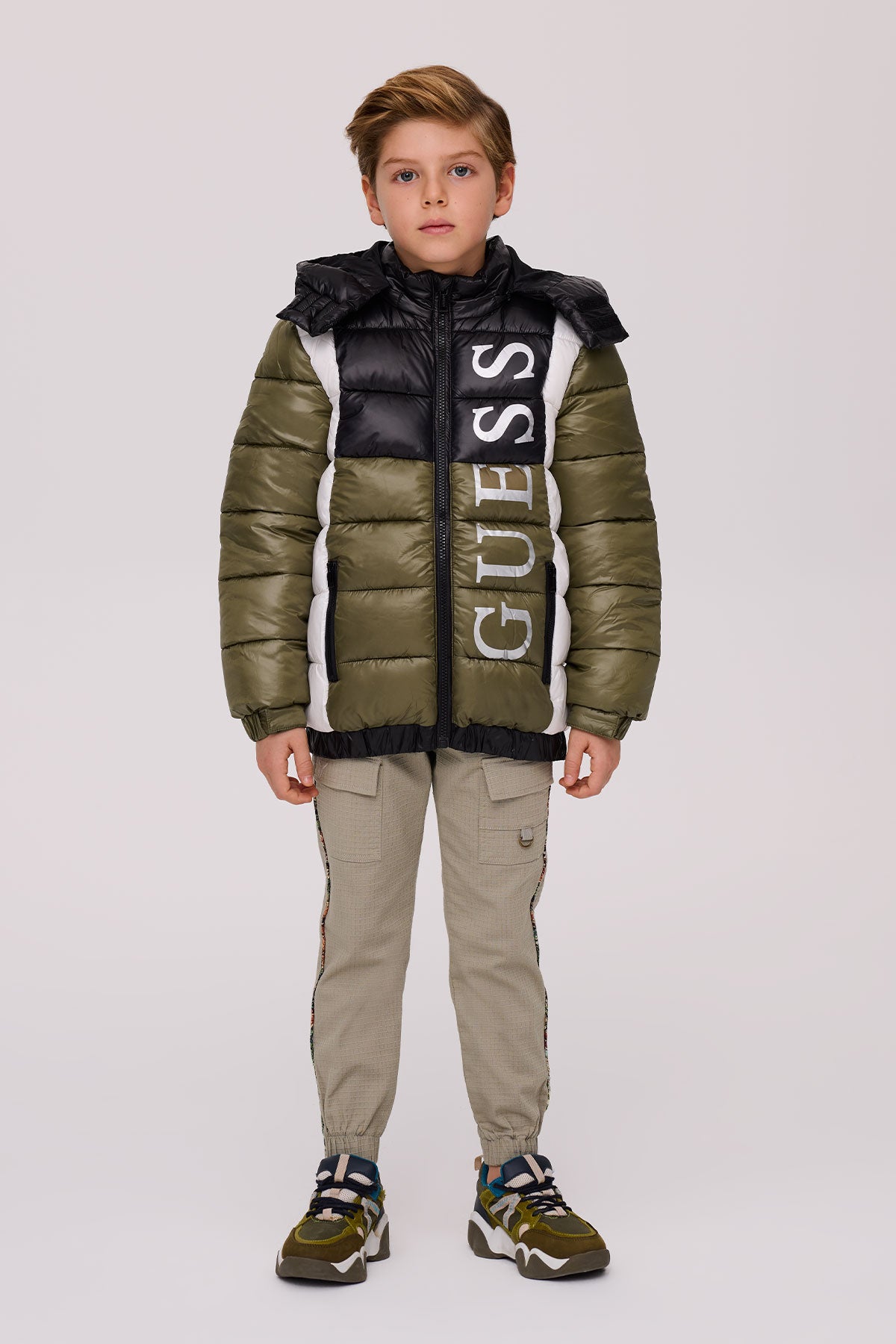 Boy Khaki Coat - BgStore