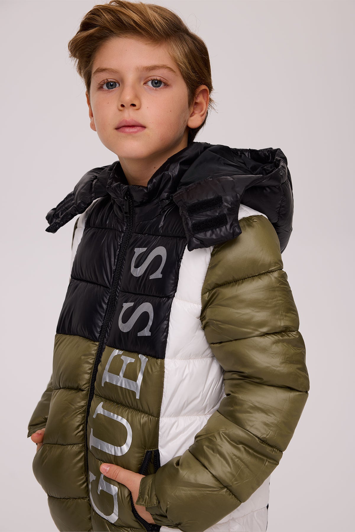 Boy Khaki Coat - BgStore