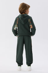 Boy Khaki Tracksuit Top - BgStore