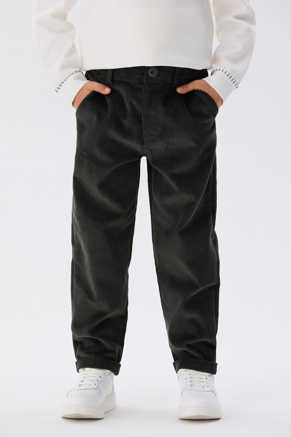 Boy Khaki Trousers - BgStore