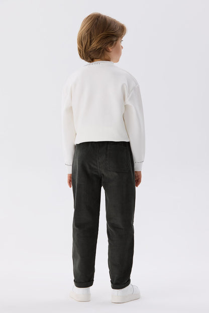 Boy Khaki Trousers - BgStore