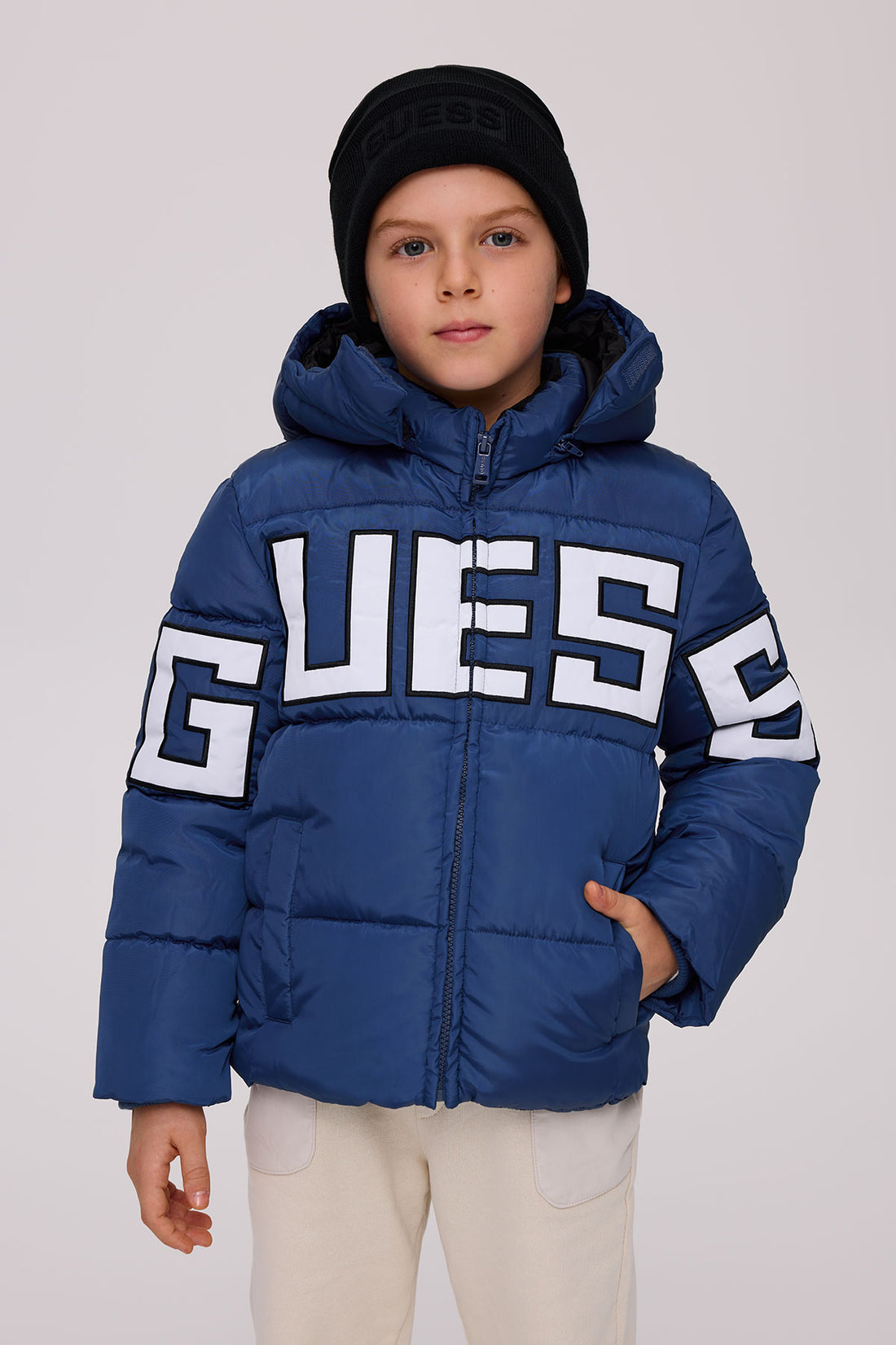 Boy Navy Blue Coat - BgStore