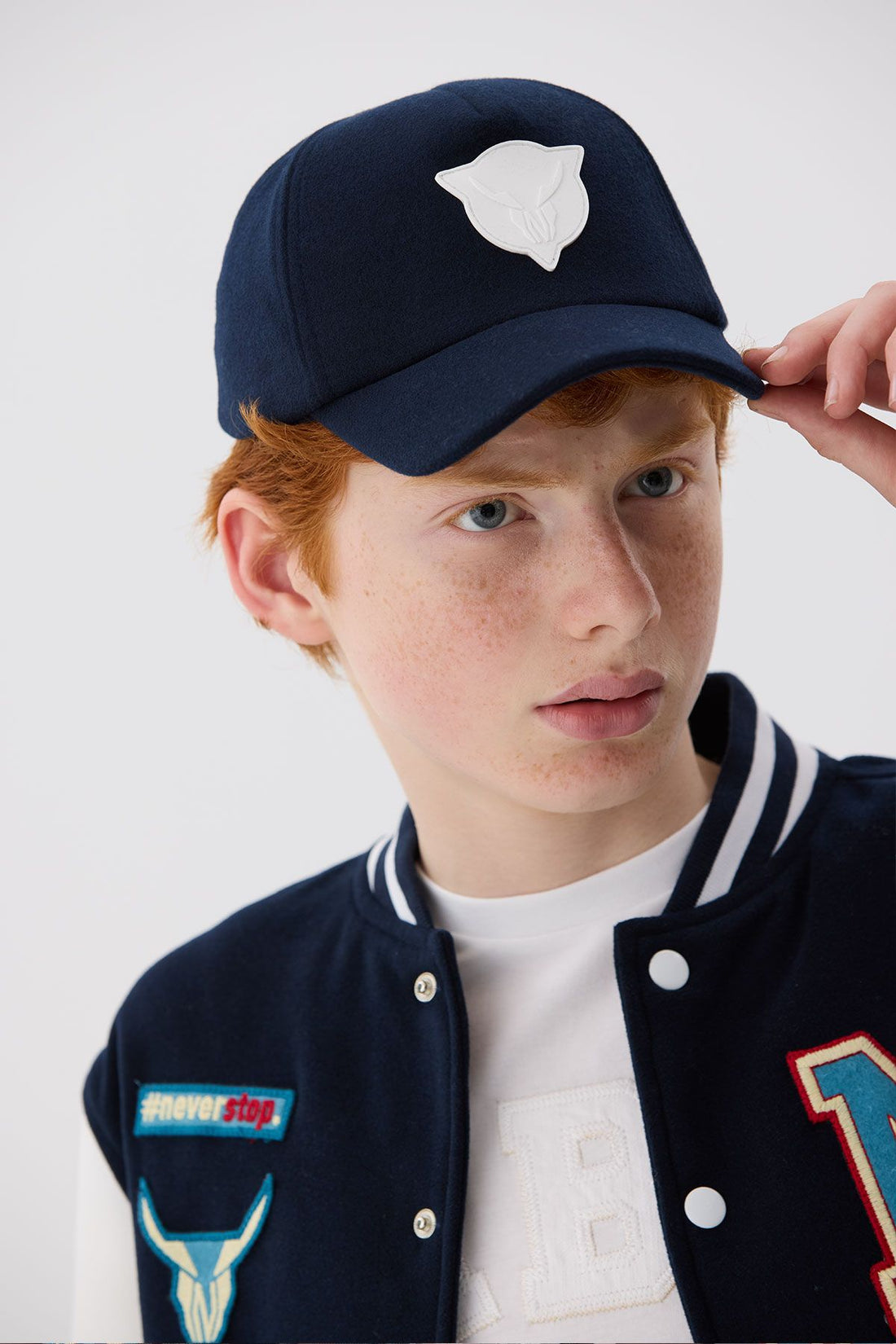 Boy Navy Blue Hat - BgStore