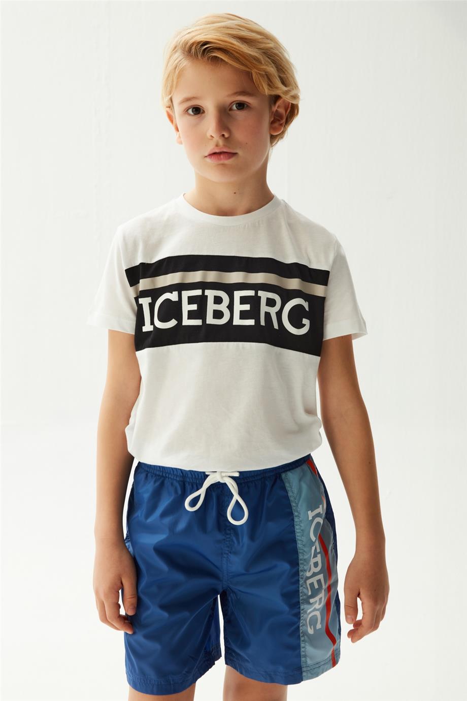 Boy Navy Blue Sea Shorts - BgStore