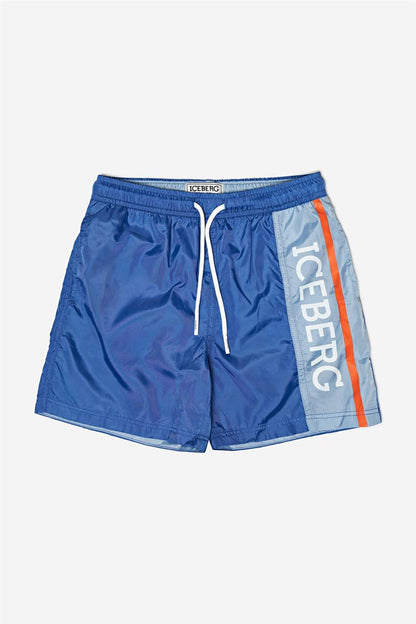 Boy Navy Blue Sea Shorts - BgStore