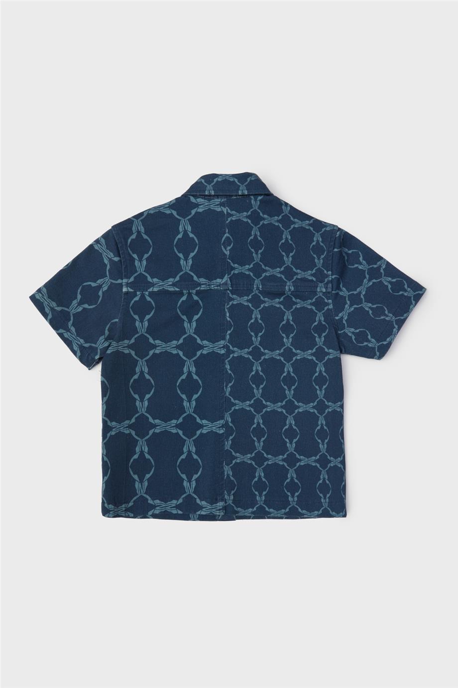 Boy Navy Blue Shirt - BgStore