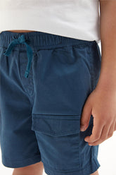 Boy Navy Blue Shorts - BgStore