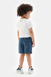 Boy Navy Blue Shorts - BgStore