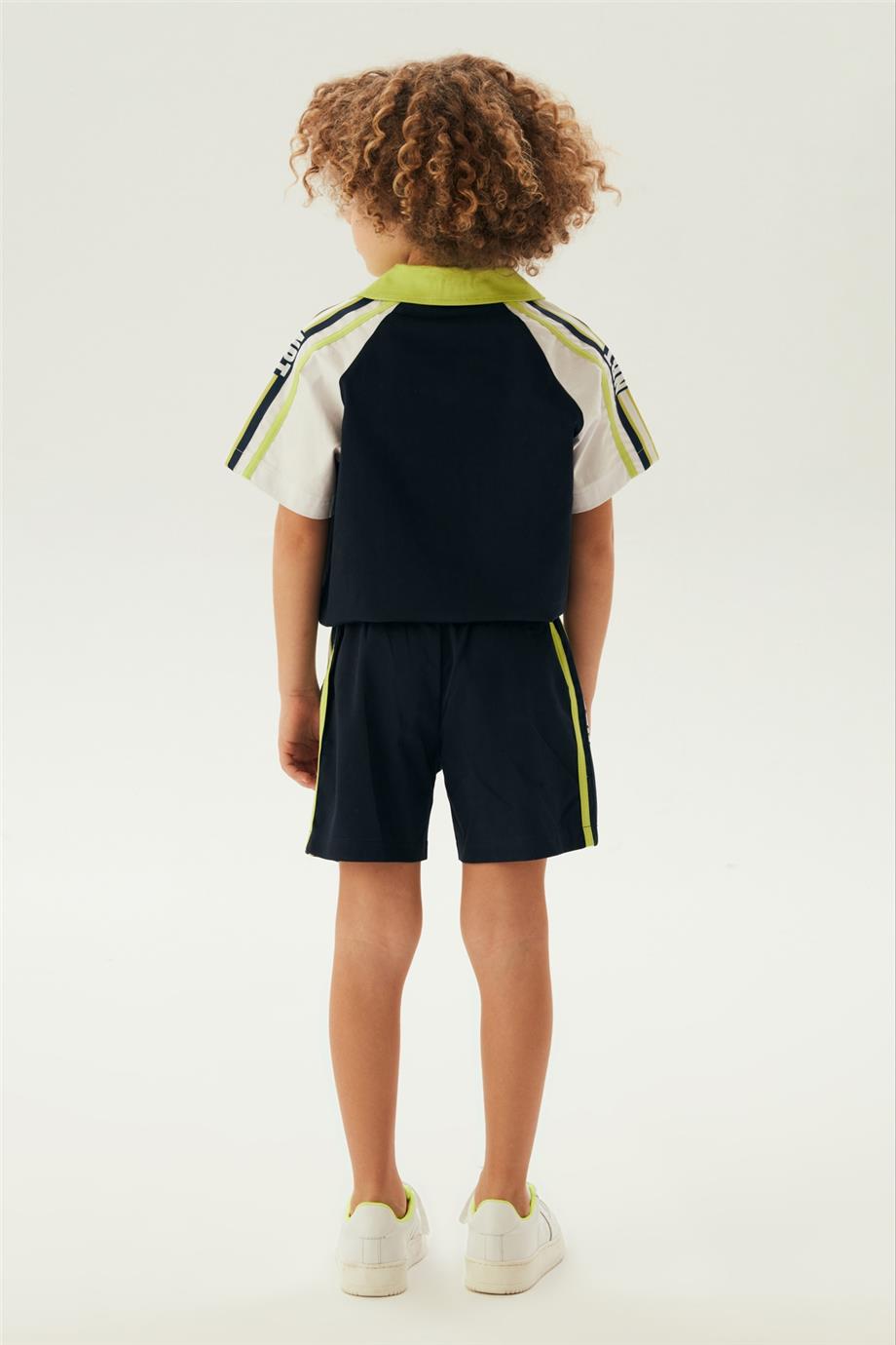 Boy Navy Blue Shorts - BgStore