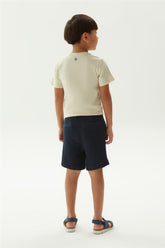 Boy Navy Blue Shorts - BgStore