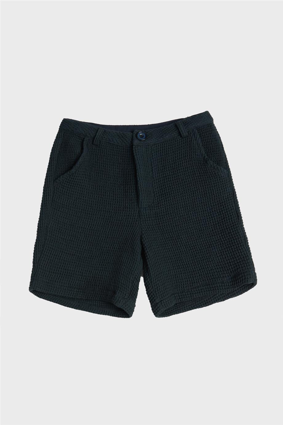 Boy Navy Blue Shorts - BgStore