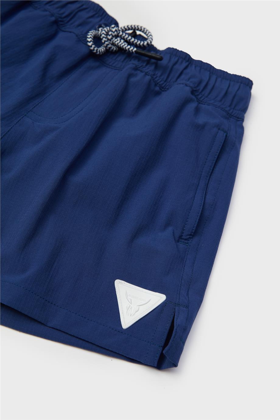 Boy Navy Blue Shorts - BgStore