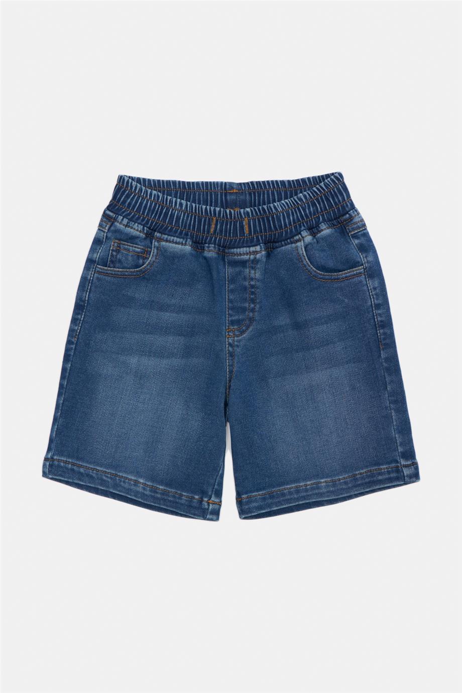 Boy Navy Blue Shorts - BgStore