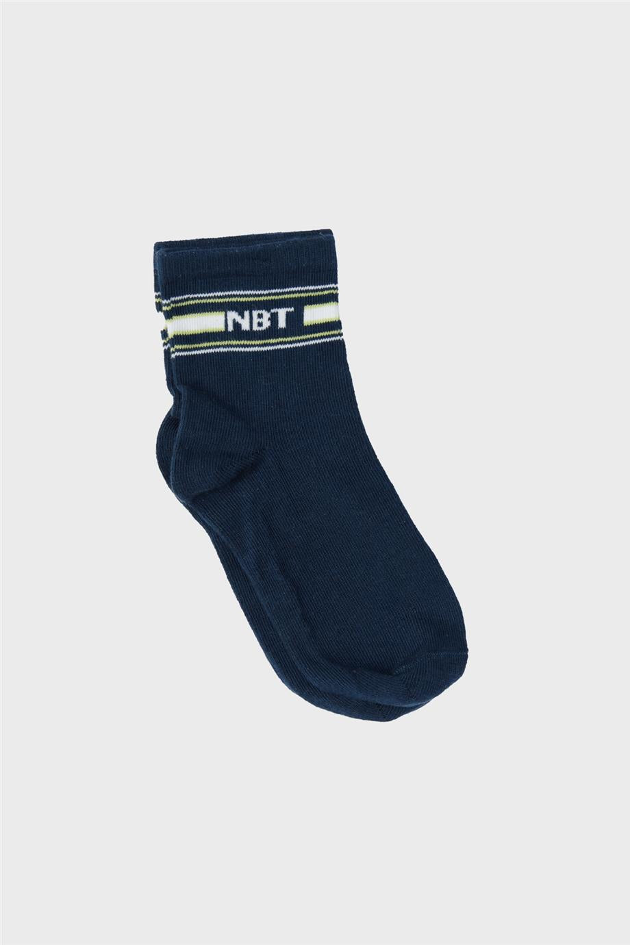 Boy Navy Blue Socks - BgStore