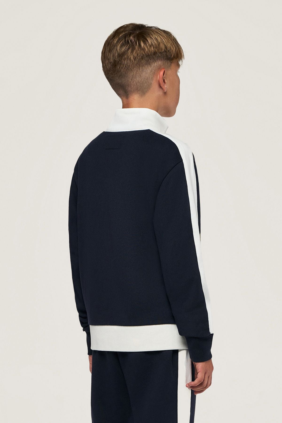 Boy Navy Blue Sweatshirt - BgStore