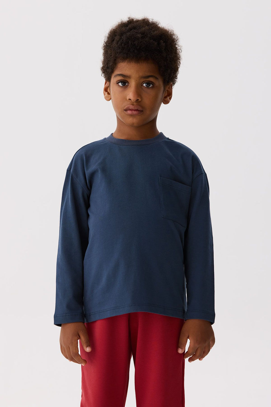 Boy Navy Blue T-Shirt - BgStore