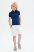 Boy Navy Blue T-Shirt - BgStore