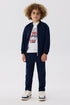 Boy Navy Blue Tracksuit Bottom - BgStore